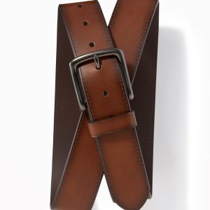 Faux-Leather Belt