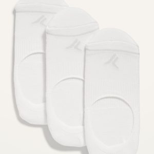 No-Show Athletic Socks 3-Pack for Women