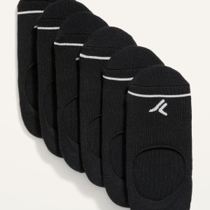 No-Show Athletic Socks 6-Pack for Women