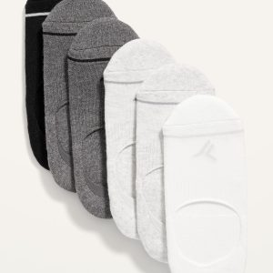 No-Show Athletic Socks 6-Pack for Women