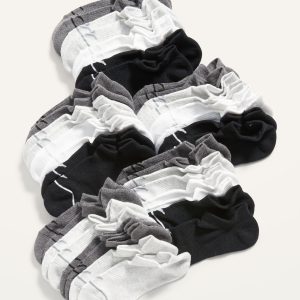 20-Pack Athletic Ankle Socks for Women