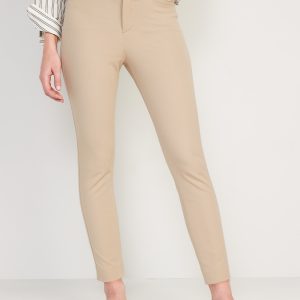 High-Waisted Pixie Skinny Ankle Pants
