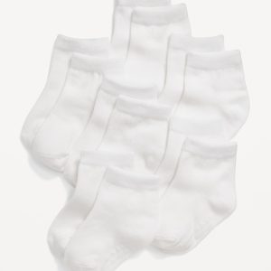 Unisex Crew Socks 6-Pack for Toddler & Baby