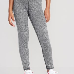 High-Waisted PowerPress 7/8-Length Leggings for Girls