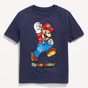Super Mario Bros.â„¢ Gender-Neutral Graphic T-Shirt for Kids