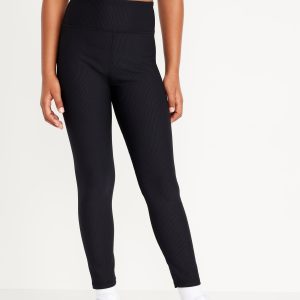High-Waisted PowerSoft 7/8-Length Performance Leggings for Girls