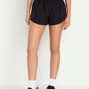 Mid-Rise StretchTech Run Shorts -- 3-inch inseam