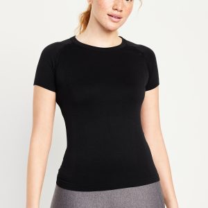 Fluid Seamless Fitted T-Shirt