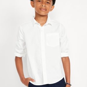 Lightweight Oxford Uniform Shirt for Boys