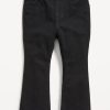 Wow High-Waisted Flare-Leg Pull-On Jeans for Toddler Girls