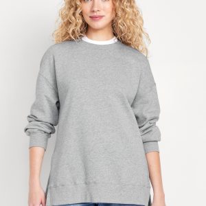 SoComfy Relaxed Tunic Sweatshirt