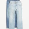 Straight-Leg Built-In Flex Jeans 2-Pack for Boys