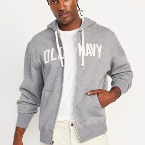 Loose Logo Zip Hoodie