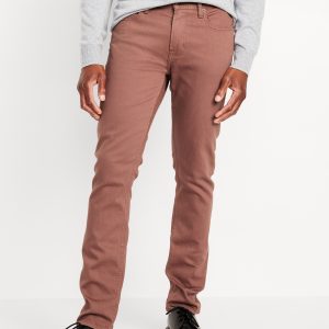 Slim Five-Pocket Pants