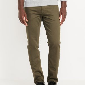 Slim Five-Pocket Pants