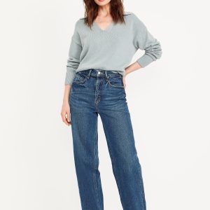 Extra High-Waisted Wide-Leg Jeans