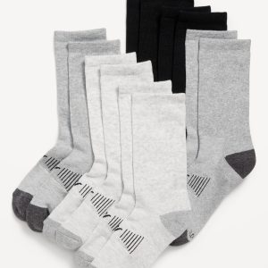 Crew Go-Dry Performance Socks 6-Pack for Boys