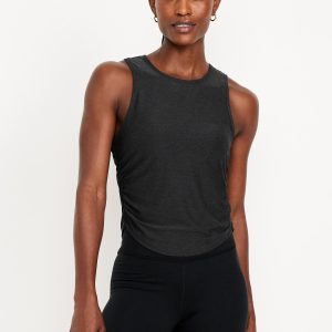CloudMotion Ruched Tank Top