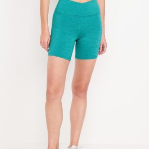 Extra High-Waisted CloudComfy Biker Shorts -- 6-inch inseam