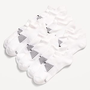 6-Pack Athletic Ankle Socks for Men