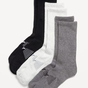Athletic Crew Socks 3-Pack for Women