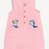 Disney© Sleeveless Henley One-Piece Romper for Baby