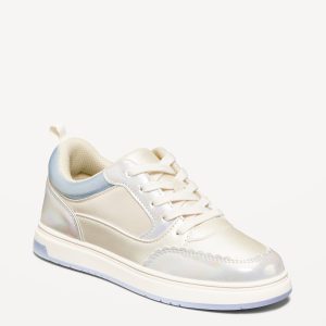 Shiny Low-Top Sneakers for Girls