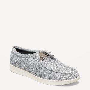 Textured Knit Loafers