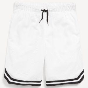 Mesh Basketball Shorts for Boys (At Knee)