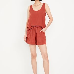High-Waisted Playa Shorts -- 3.5-inch inseam
