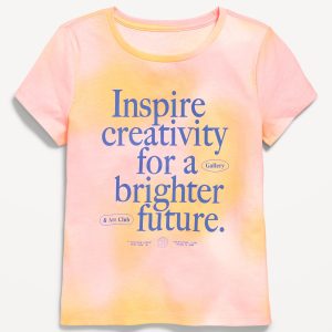 Short-Sleeve Graphic T-Shirt for Girls