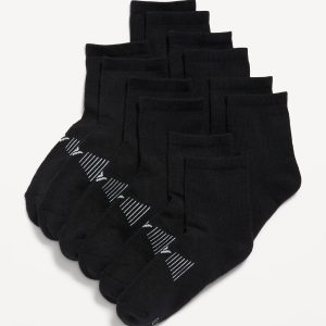 Quarter Crew Go-Dry Performance Socks 6-Pack for Boys