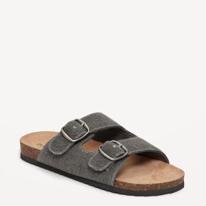 Canvas Double-Strap Sandals for Boys