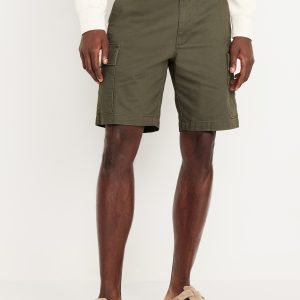 Lived-In Cargo Shorts -- 9-inch inseam