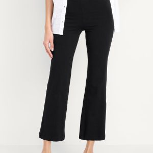 High-Waisted Fashion Flare Leggings