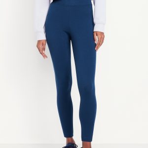 High-Waisted Fashion Layering 7/8 Legging