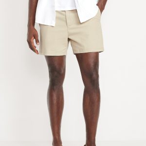 Slim Built-In Flex Rotation Chino Shorts -- 5-inch inseam