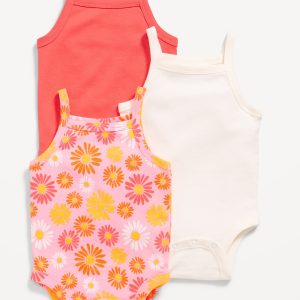 Ribbed Cami Bodysuit 3-Pack for Baby