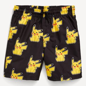 Pokémon™ Graphic Swim Trunks for Boys