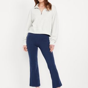 High-Waisted Fashion Flare Leggings