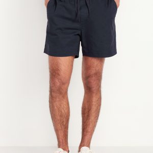 Twill Jogger Shorts -- 5-inch inseam