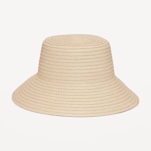 Straw Bucket Hat