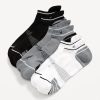 3-Pack Athletic Ankle Run Socks for Men