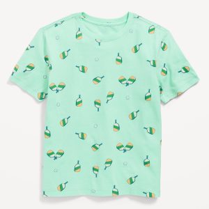 Softest Printed Crew-Neck T-Shirt for Boys