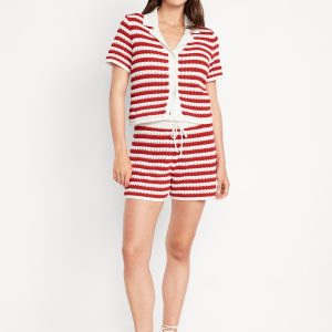 Crochet Shorts -- 3.5-inch inseam