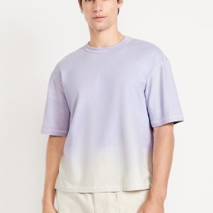 Garment-Dyed Cropped T-Shirt