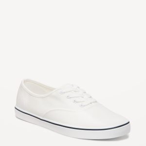 Canvas Prep Sneakers for Women