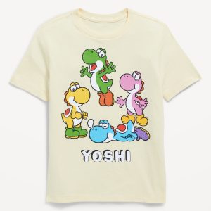 Super Marioâ„¢ Yoshi Gender-Neutral Graphic T-Shirt for Kids