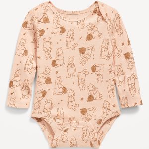 Disney© Unisex Long-Sleeve Bodysuit for Baby