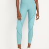 High-Waisted PowerSoft Rib Mix 7/8 Leggings